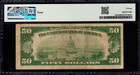 1928  50 Gold Certificate Note Currency Fr 2404 Aa Block Pmg Very Fine Vf 20