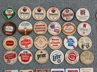 84 Beer Coasters Vintage Schmidt Hamms Budweiser Ballantine Miller Lot  4 B762