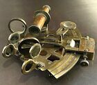 Vintage Maritime Brass Nautical Sextant Kelvin Hughes London 