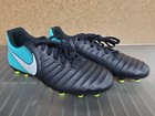 Nike Women s Tiempo Legend Vii Soccer Cleats 897806-002 Black Light Aqua Sz 6 5