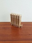 Dollhouse Miniature Radiator Large Gold Fancy 1 12 Scale Resin Accessory