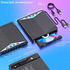 External Cd Dvd Drive For Pc Laptop Windows 11 10 Usb 3 0 Player Reader Writer