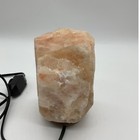 Himalayan Salt Lamp Pink Natural Rock Crystal Decor Glow Spa Decor