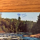 Big Smokey Falls Menominee Indian Reservation Vintage Postcard 1966
