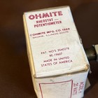 Ohmite 10k Ohm Rheostat Potentiometer Model H  25-watt   see Pics Specs  Unused