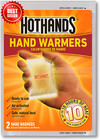 Hand Warmers  Air Activated  Up To 10 Hours Of Heat  40 Pairs  Odorless