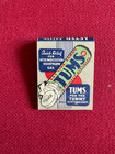 1940 s  Tums   un-used  Match Book  scarce   Vintage 