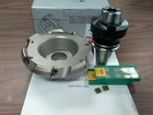 6  45 Degree Indexable Face Shell Mill  W  Extra 20 Sean42aftn Inserts Cat40