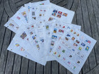 Misc Usps Stamp Collection - Buy The Lot A    Unique And Organized 