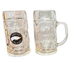 New Goose Island Oktoberfest Style Dimpled Heavy Glass Stein  5 Lit 16 9 Oz Dsks