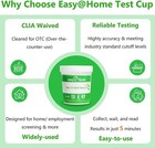Easy home Instant Urine Drug Test Cup Ecdoa-254 10 Pack
