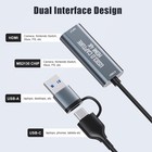 Hdmi Capture Card  4k Hdmi To Usb usb-c Capture Device  Video Capture Card