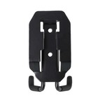 Hyper Stack Compact Heavy Duty Steel Utility Hook  Black