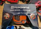 Husqvarna Toy New Lawn Mower Ages 2-5 Years Realistic Motor Sounds Lights