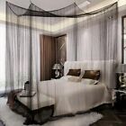 4 Corner Post Mosquito Net Canopy Bed Curtains Full Queen King Size Bed Anti 