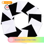 42 Pieces 10    Pre-cut Black Cotton Fabric Squares 10   42 Pcs 10  