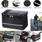 Cycling Bicycle Front Bag Bike Mtb Waterproof Handlebar Frame Basket Bag Pouch