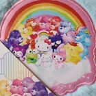 Hello Kitty And Friends X Care Bears Fuzzy Plush Bound Journal New   