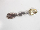 Washington Monument Ivy  Wrap  Capitol Dome 4  Sterling Souvenir Spoon 11g