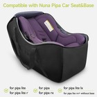 Infant Car Seat Travel Bag Compatible With Nuna Pipa Car Seat And Base  Fits    