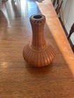 Vintage Handmade Woven Rattan Vase