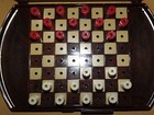 Vintage Toy 1942 Es Lowe Plastic Checkers Game