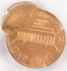 1978 1c Lincoln Cent Double-struck  2nd 85  Off-center Pcgs Ms65 Rb
