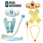 Elsa Coronation Dress Girls Birthday Party Elsa Costume Set - Quick Ship Usa
