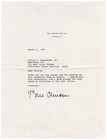 1993 President Bill Clinton Signed Letter On White House Stationery  poetry Book
