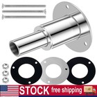 Thru Hull Exhaust Fitting  24mm Stainless Steel 316  For Diesel Parking Heaters