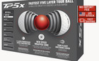 New Taylormade 2025  Tp5x White Golf Balls  1 Dozen 