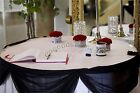 Elegant Wedding Table Valance Chair Decor Sheer Scar Fabric Party Decoration 216