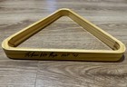 Efren Reyes Signed Billiard Wood Triangle Rack Hof    03 The Magician Philippines