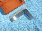 Starrett Square No 20 Straight Edge 4-1 2  Vintage Old Used Toolmaker Machinist