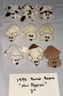 Vintage Tonka 1985 Pound Puppies   1995 Galoob Lot Of 13 Newborn Mini Large Case