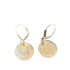Vintage 925 Sterling Silver Viking Celtic Coin Dangle Drop Earrings