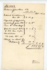 1891 Antique Letter Account Bacton Sale Lots 1-12 Norwich E  E  Blyth Solicitor