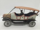 Nice Vintage 1910 s Fischer  Tin Litho Wind Up Touring Car With  Driver