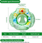 Baby Swimming Float Inflatable Baby Swim Ring With Seat For Infant toddler 6-36