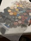 Huge Lot Of Latch Hook Rug Yarn Pre Cut Partial Packs Mixed Colors   Brands