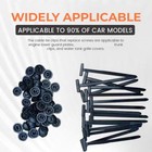 400x Nylon Universal Cable-tiebuckle heavy Duty Selflocking Nylonzip Ties Holder