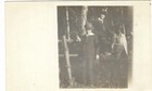 3 Vintage Antique Photo Postcards Rppc Women Man Woman Holding Feather