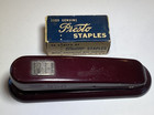 Vintage Presto Deluxe Desktop Stapler With Box Presto No  165 Staples