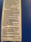 Replacement Ladder Safety Label F4622 Instructions-single extension Ladders
