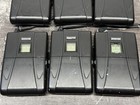 Lot Of 6 Shure U1-j4 554-584mhz Wireless Bodypack Beltpack Transmitters - A912