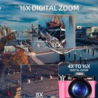 Nbd 4k Digital Cameras 48mp 16x 32gb Tf  Autofocus Wifi App Control For Youtube