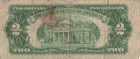 1953  2 Bank Note A Run A Boston District A14611953a Two Dollar Bill