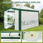 Eagle Peak 12x8 Portable Walk In Greenhouse Pop Up Outdoor Gardening Green House