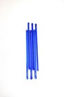 Lot Of 10 Vintage Blown Glass Cobalt Blue Swizzle Stir Sticks Cocktail Stirrers