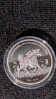 2019  1oz Chinese Silver 25th Anniversary Unicorn Dollar 